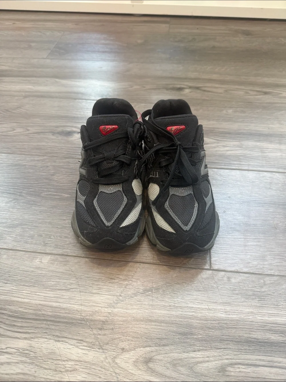 New Balance Black and Gray Casual Sneakers